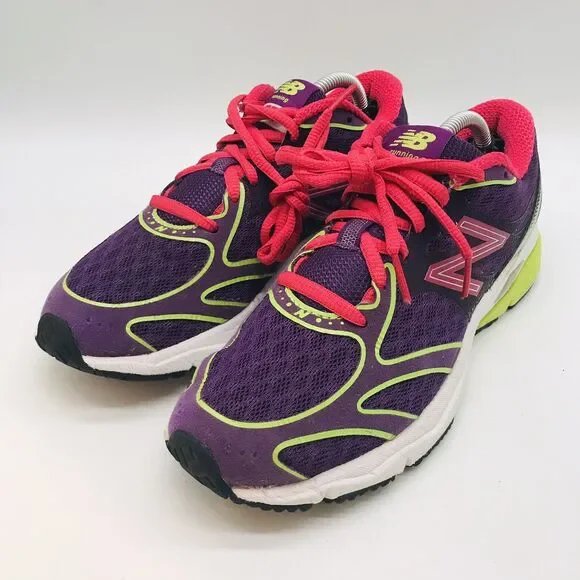New Balance 851 Acteva Lite Running Sneakers Women's 6.5 Plum Pink Lime Low Shoe - Picture 3 of 11